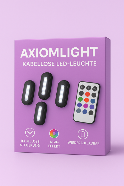 ⭐ AxiomLight™ Wireless LED Set (4-Piece)