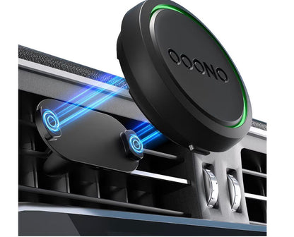 Ooono Co-Driver NO2 Manyetik Havalandırma Izgarası Tutucu (Metal)