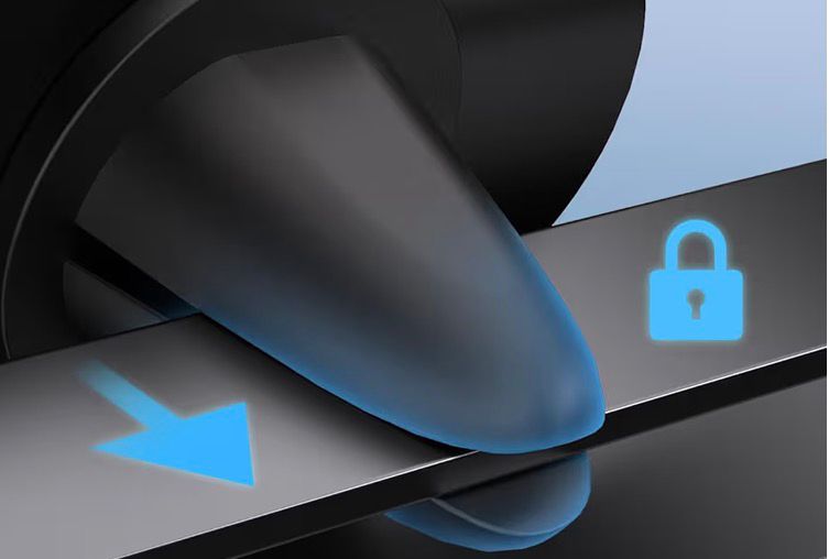 Ooono Co-Driver NO2 Manyetik Havalandırma Izgarası Tutucu (Metal)