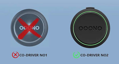 Ooono Co-Driver NO2 Manyetik Havalandırma Izgarası Tutucu (Metal)