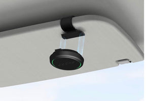 Ooono Co-Driver NO2 Deri Manyetik Güneşlik Tutucu