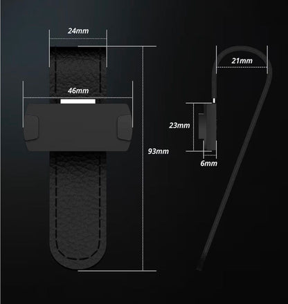 Ooono Co-Driver NO2 Deri Manyetik Güneşlik Tutucu