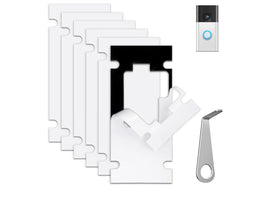 Video Kapı Zili Yapışkan Montaj Kiti (6 Parça, Güçlü Tutuş)